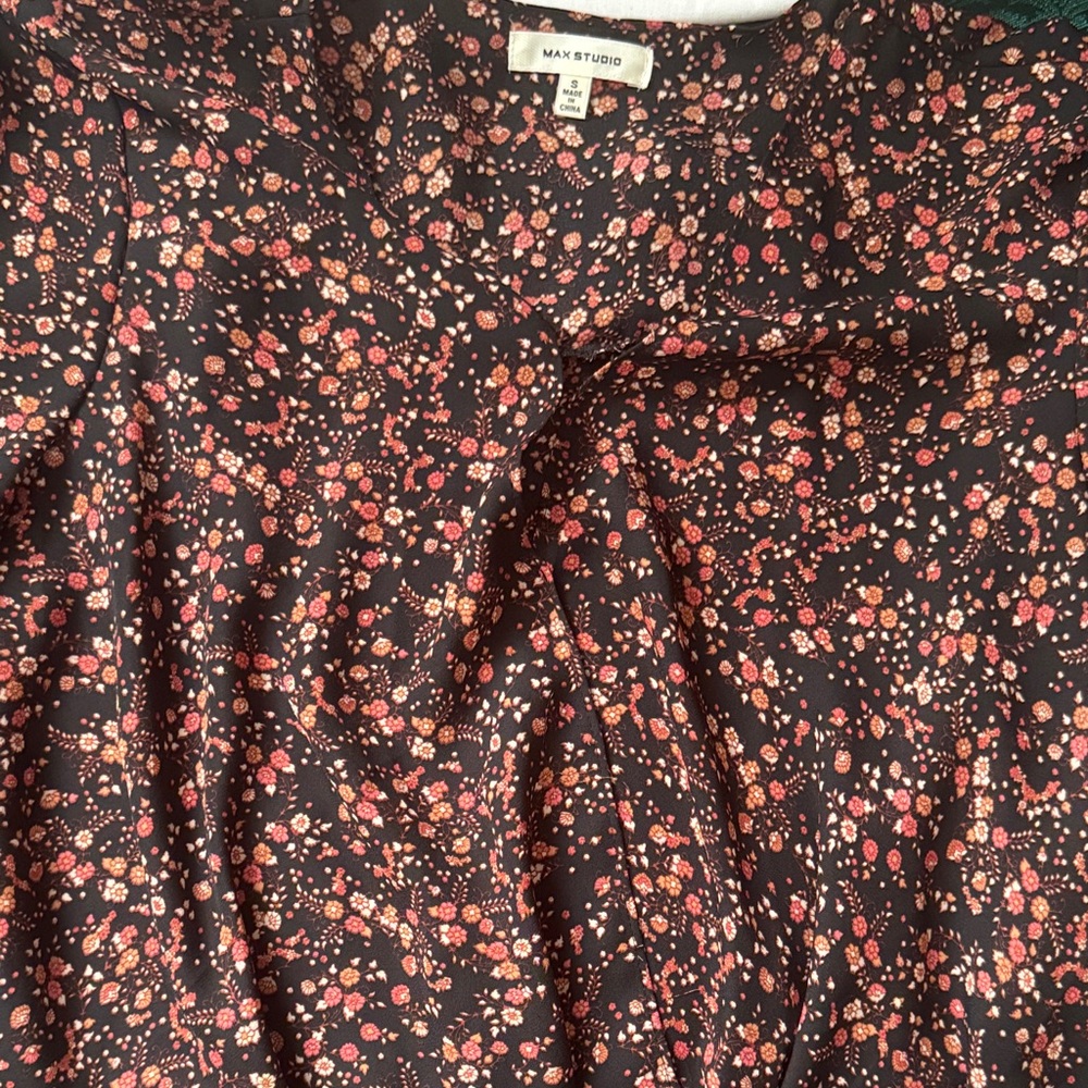 Max Studio Multicolor Floral Women's Blouse